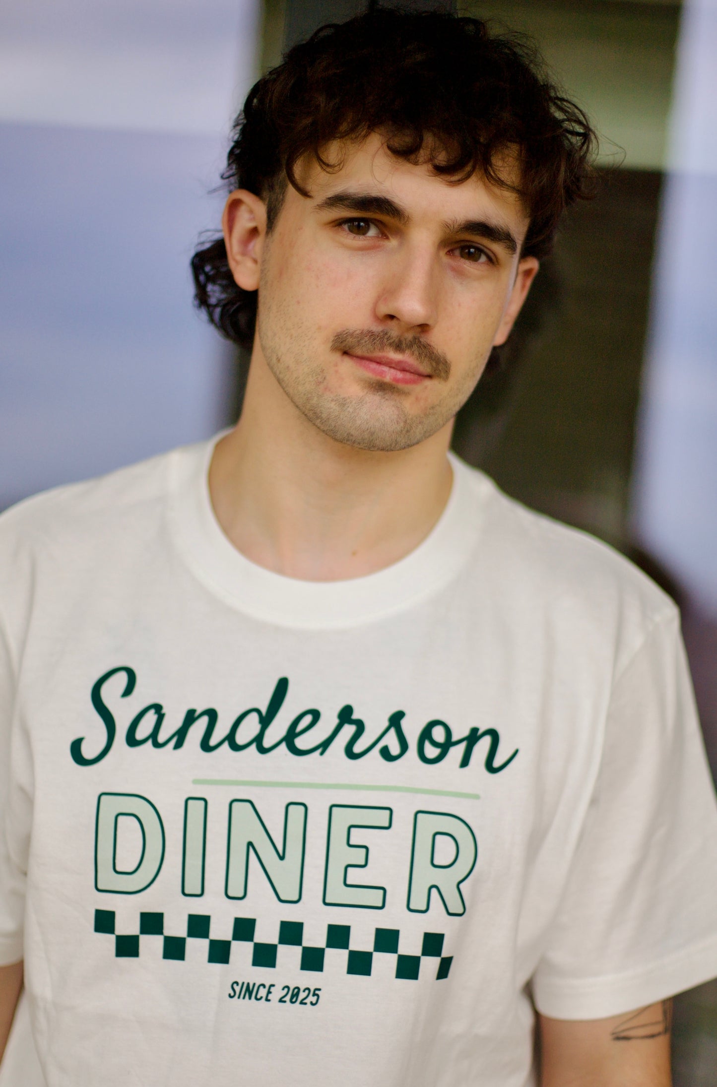 Sanderson Diner T-Shirt - Off White