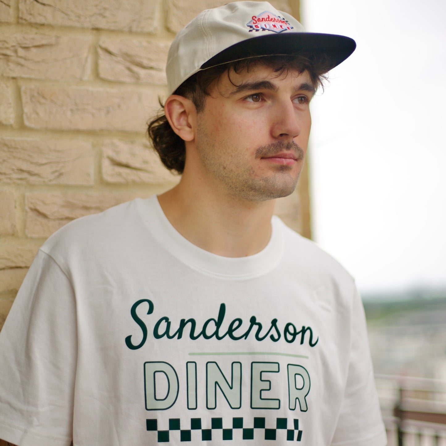 Sanderson Diner T-Shirt - Off White
