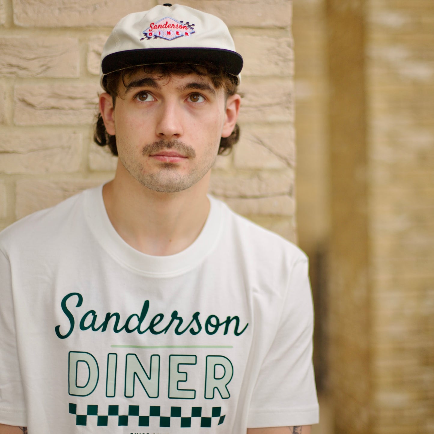 Sanderson Diner T-Shirt - Off White