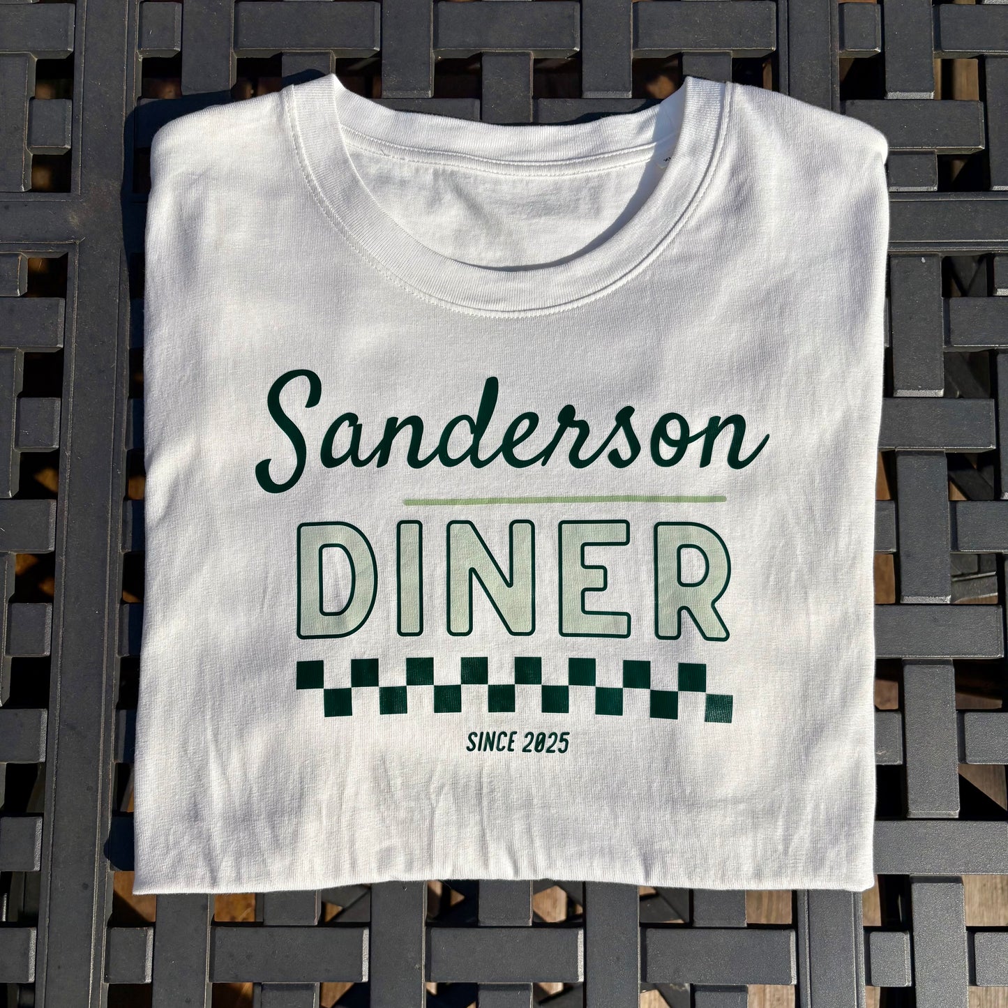 Sanderson Diner T-Shirt - Off White