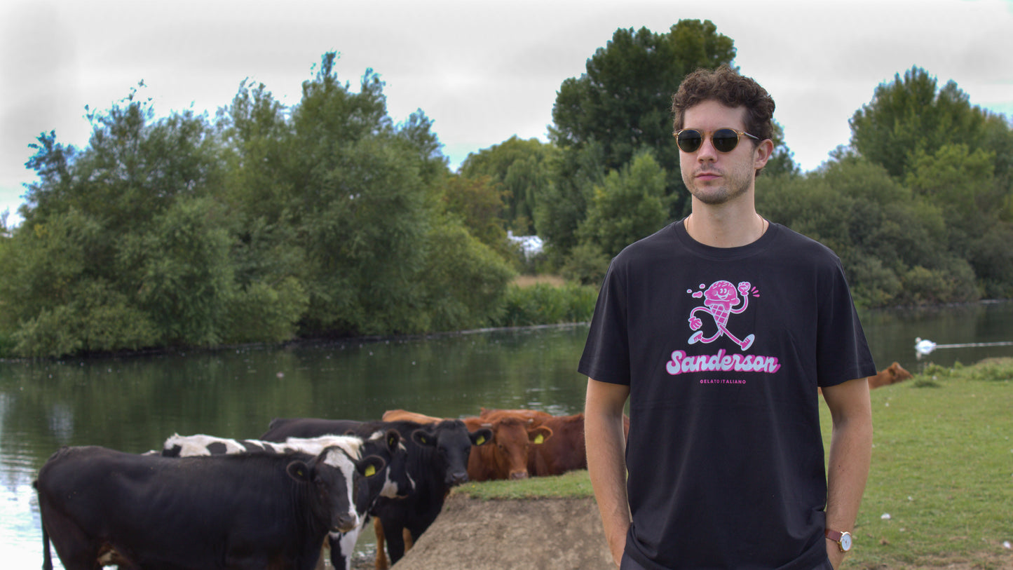 Sanderson Gelato Italiano T-Shirt - Black