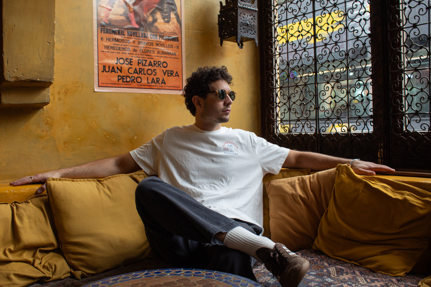 Sanderson Coffee Roastery T-Shirt - Off white