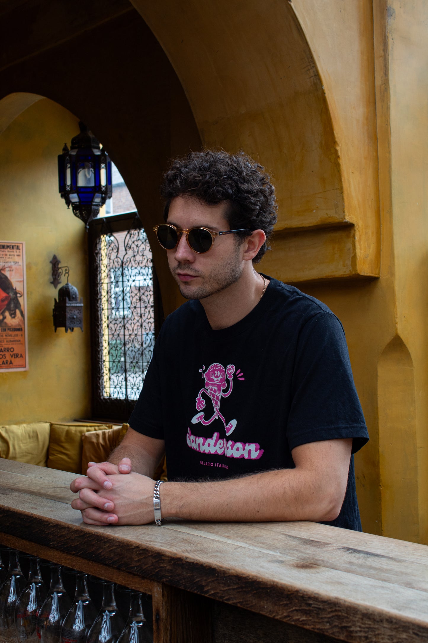 Sanderson Gelato Italiano T-Shirt - Black