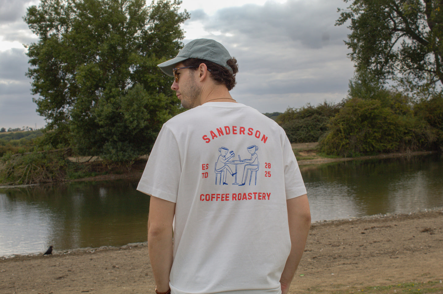 Sanderson Coffee Roastery T-Shirt - Off white